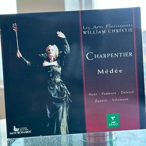 Charpentier Médée 3-CD  Set Erato Les Arts Florissants William Christie Baroque